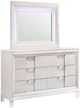 Elements International Twenty Nine White Mirror-1