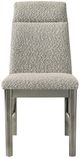 New Classic® Home Furnishings Lennox Gray/Silver Dining Side Chair-2