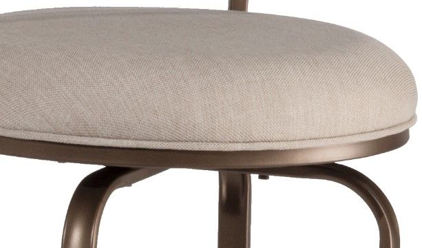 HH2 Home Kaufman Brown Swivel Counter Stool-2