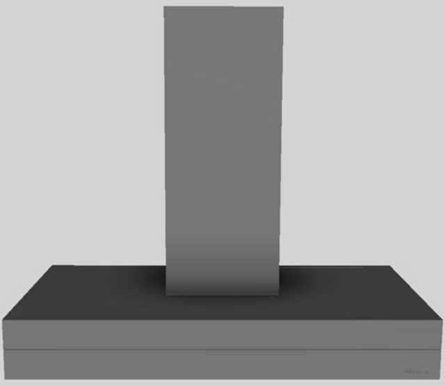 Vent-A-Hood® K Series 42" Gunsmoke Contemporary Wall Mounted Range Hood-0