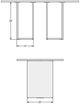 Amisco Customizable Zoel 72" Solid Ash Dining Table-2