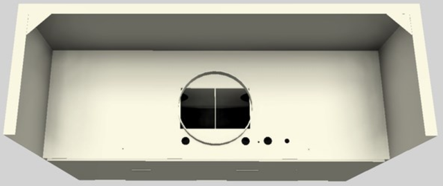 Vent-A-Hood® 36" Biscuit Wall Mounted Range Hood-2