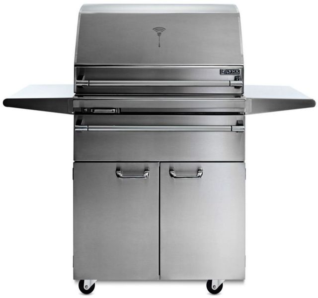 Lynx® Sonoma 30" Stainless Steel Smart Freestanding Smoker-0