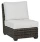 Ratana Coral Gables Wild Truffle Armless Chair-0
