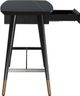 Natuzzi Editions Slancio Sahara Noir Rectangular Cajon-1