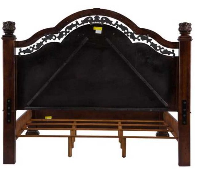 Liberty Furniture Messina Estates Cognac California King Poster Bed-3