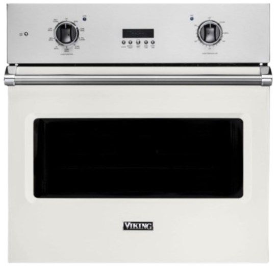 Viking® 5 Series 30" Pure White Single Electric Built In Oven-0