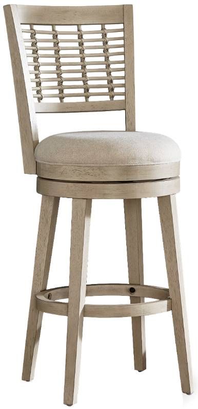 HH2 Home Ocala Light Beige/Sandy Gray Swivel Counter Stool-0