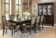 Homelegance® Marston Dark Cherry/Natural Dining Side Chair-1