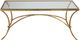 Uttermost® Alayna Glass Top Coffee Table with Antiqued Gold Base-0