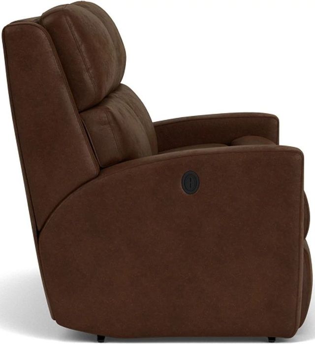 Flexsteel® Catalina Brown Sable Reclining Loveseat-2