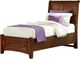 Vaughan-Bassett Bonanza Cherry Twin Sleigh Headboard-0