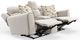 iAmerica Mickey Oatmeal Power Reclining Console Loveseat-4