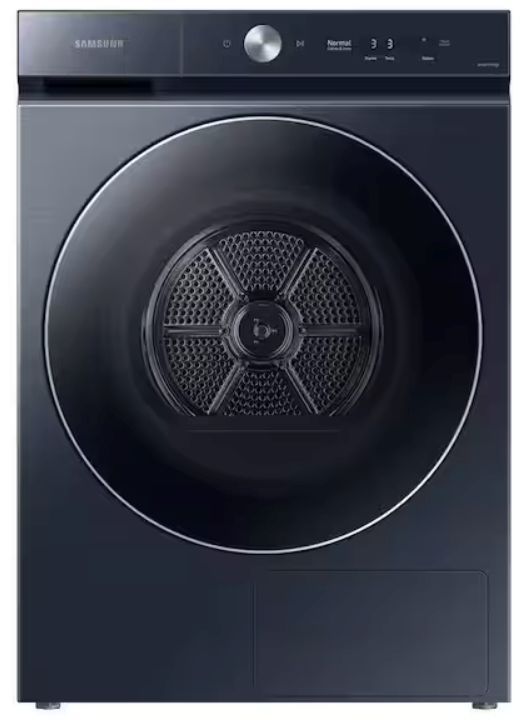 Samsung Bespoke 7.8 Cu. Ft. Brushed Navy Front Load Ventless Electric Dryer-0