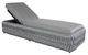 CabanaCoast® Customizable Trellis Aluminum/Natural Fiber Outdoor Chaise Lounge-0