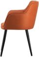 A & B Home Orange Dining Chair-2