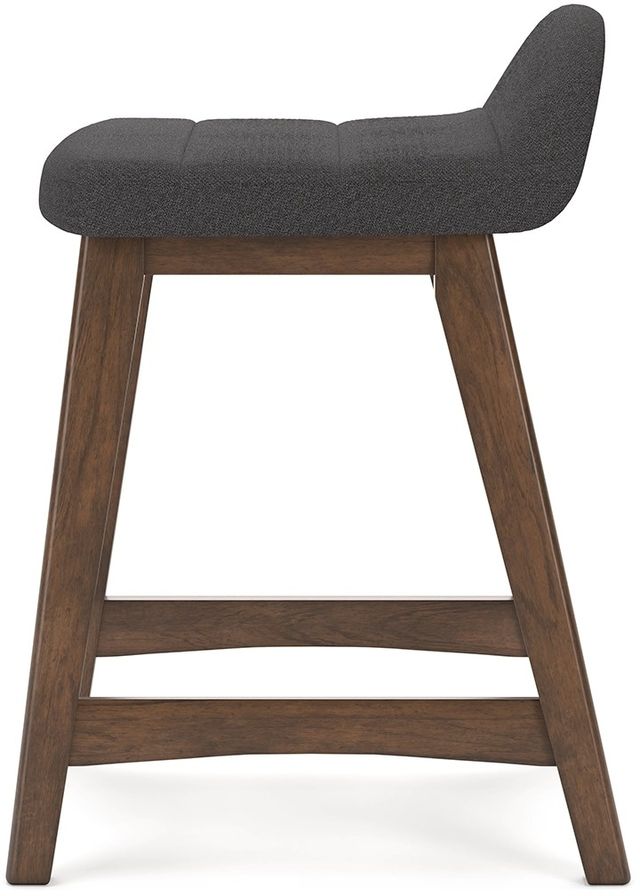 Signature Design by Ashley® Lyncott Charcoal Counter Bar Stool-4