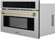 ZLINE Autograph Edition 1.6 Cu. Ft. Satin Stainless Steel Electric Speed Oven-2