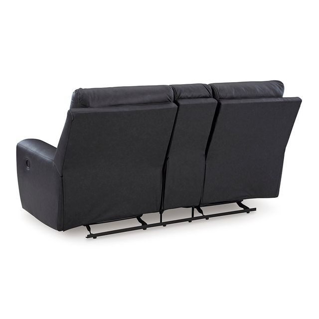 Signature Design by Ashley® Oliver Glider Reclining Loveseat With Console-4