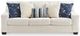 Ashley® Padova Ivory Queen Sofa Sleeper-2