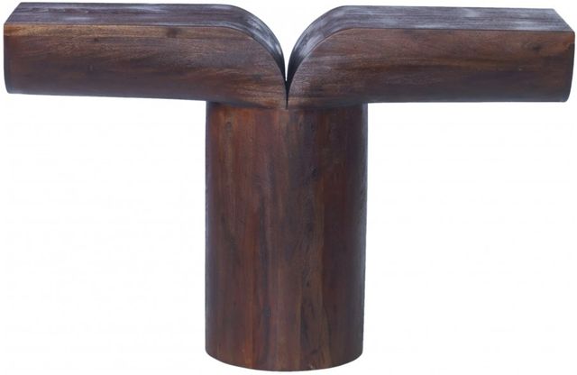 Meridian Furniture Tee Brown Walnut Console Table-1