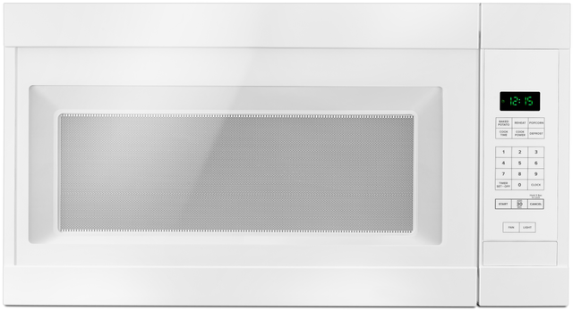 Amana® 1.6 Cu. Ft. White Over The Range Microwave