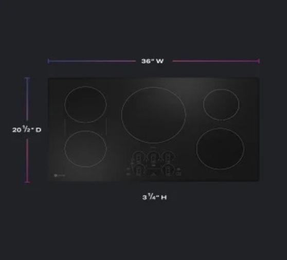 GE Profile™ 36" Black Induction Cooktop-14