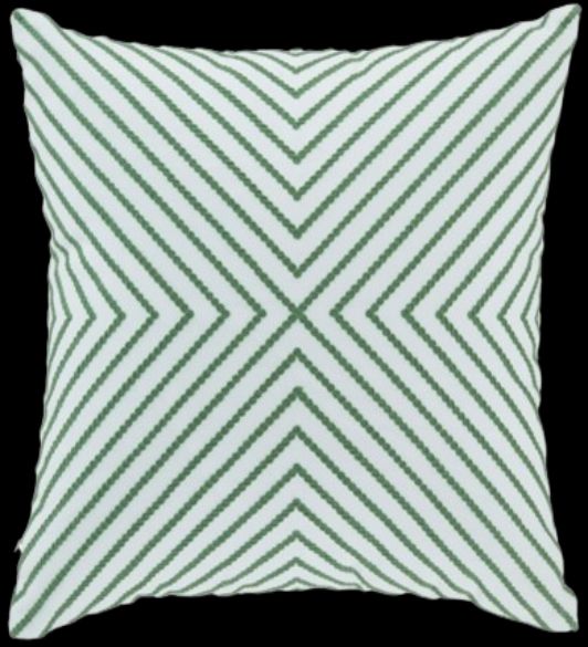 Signature Design by Ashley® Bellvale Green/White Pillow-1