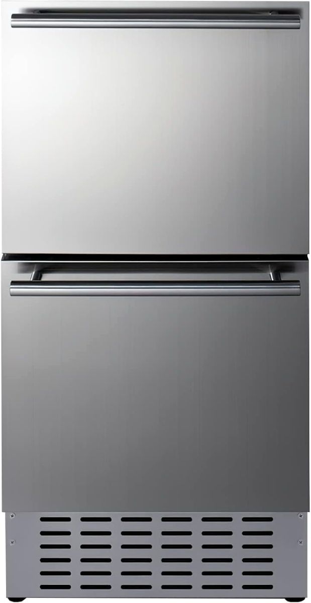 Summit® 3.4 Cu. Ft. Stainless Steel Refrigerator Drawer -0