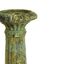 A & B Home Green Tinged Candle Holder-1