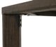 International Furniture Direct Dark Teak Stained Dark Dining Table-3