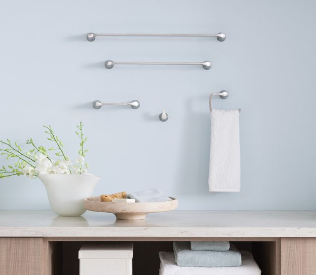 Moen® Danika™ Brushed Nickel Pivoting Paper Holder-3