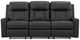 Benchcraft® Mackmenville Carbon Manual Reclining Sofa-1