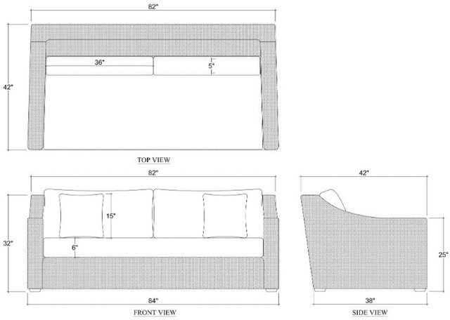 Bramble Customizable Sutton Sofa-1