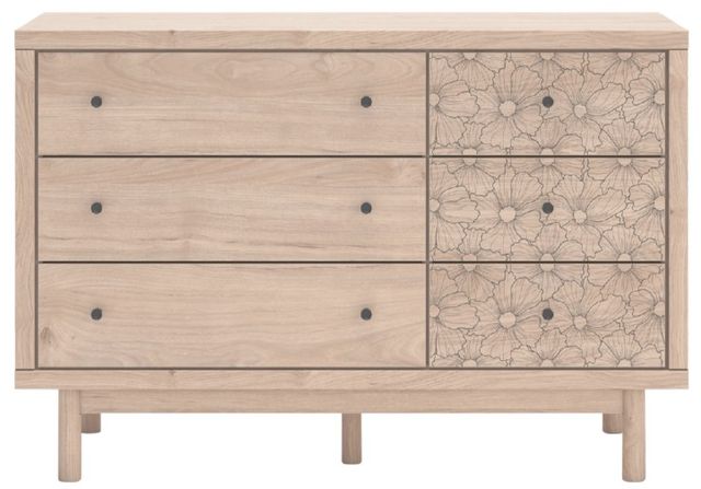 Signature Design by Ashley® Shapella Tan Dresser-1