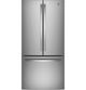 GE® 33" 18.6 Cu. Ft. Fingerprint Resistant Stainless Steel Counter Depth French Door Refrigerator-0