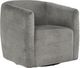 Signature Design by Ashley® Bramner Charcoal Swivel Accent Chair-0