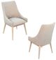 Sunny Designs™ Olivia Frost Gray/Pavestone High Back Arm Chair-2