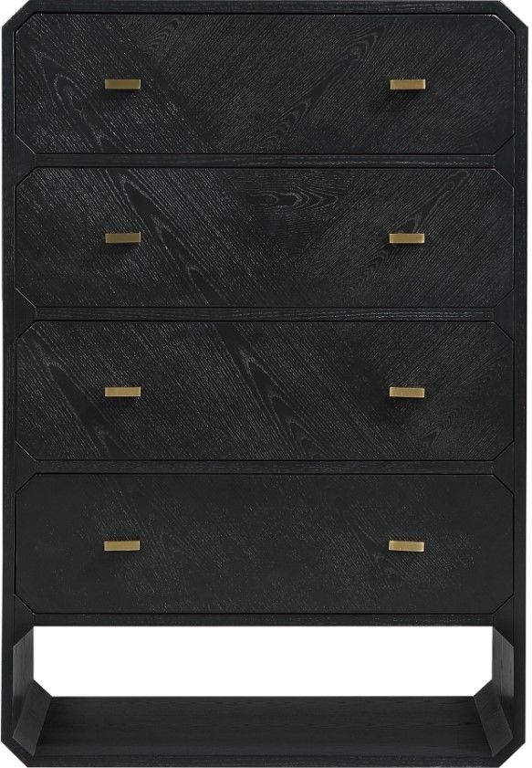 Meridian Furniture Parker Black Chest-1