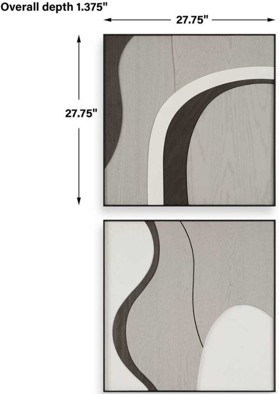 Uttermost® Joel 2-Piece Wall Decor Set-2