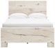 Benchcraft® Lawroy Light Natural Full Youth Panel Bed-1