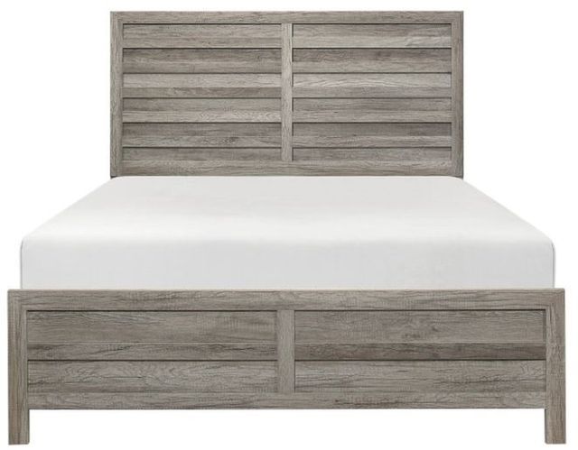 Homelegance® Mandan Weathered Gray Eastern King Panel Bed-2