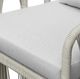 Intercon Alexa White Aluminum/Fabric Outdoor Arm Chair-3