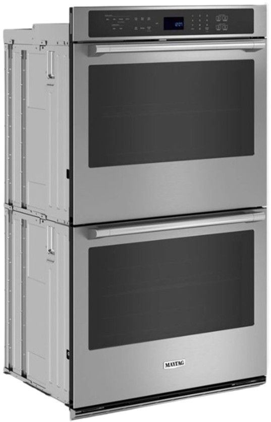 Maytag® 30" Fingerprint Resistant Stainless Steel Double Electric Wall Oven with Air Fryer-2