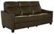 La-Z-Boy® Quinault Dark Chocolate Leather Power Reclining Sofa with Headrest-0
