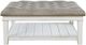 Signature Design by Ashley® Kanwyn Whitewash Ottoman-1