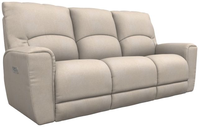 La-Z-Boy® Cassian Sand Power Reclining Sofa with Headrest-0