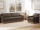 International Furniture Direct Samba Brown 59" Loveseat-3