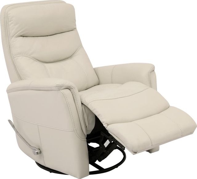 Parker House® Gemini Ivory Manual Swivel Glider Recliner-1