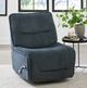 Parker House® Leo Midnight Blue Manual Swivel Glider Recliner-2